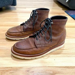 Thursday Boot Company Diplomat Boots Moc Toe Men Sz 8.5